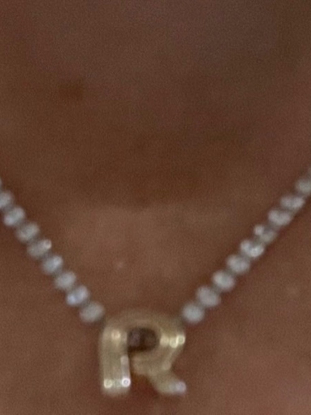 Adina Reyter groovy initial midi bead R - Picture 2 of 2